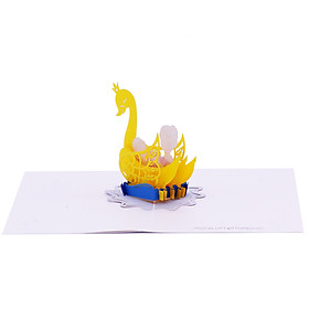 Thiệp Nổi 3D Pop Up Mẹ và Bé - PNP139