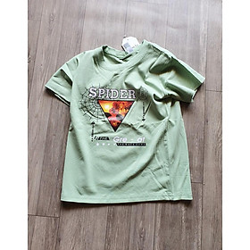 Áo thun cho bé trai hình Siêu nhân size 5-28kg chất cotton mềm mịn mát