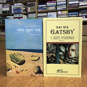 [Download Sách] Combo sách văn học Mỹ kinh điển: Đại Gia Gatsby + Viên Ngọc Trai (tặng kèm bookmark)