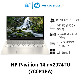 Mua Laptop HP Pavilion 14-dv2074TU 7C0P3PA (Core i5-1235U | 8GB | 512GB | Iris Xᵉ Graphics | 14 inch FHD | Windows 11 | Warm Gold) - Hàng Chính Hãng