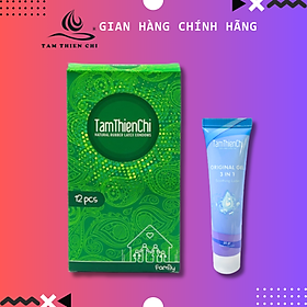 Gel bôi trơn Tâm Thiện Chí 25g và Bao cao su TTC Family hộp 12 cái