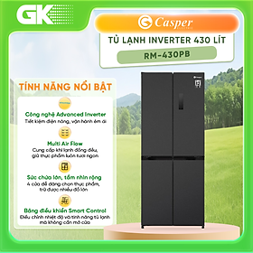 Mua  Chỉ giao tại HCM  TỦ LẠNH CASPER RM-430PB - Hàng chính hãng