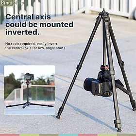 Mua Ulanzi Ombra Xiang - Chân Đế Tripod Dành Cho Máy Ảnh  Điện Thoại  Tải Trọng 6 Kg  Ballhead Xoay Và Tháo Rời Linh Hoạt( Tặng Kèm Kẹp Điện Thoại) - Hàng chính hãng