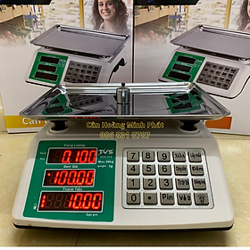 Mua Cân điện tử tính tiền hàng 30kg/5g ACS512 - Phím tiếng việt - Cân bán hàng điện tử dành cho nhà hàng  siêu thị  cửa hàng