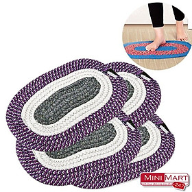 Mua Thảm Chân Vải Đan Hình Ovan - Dày