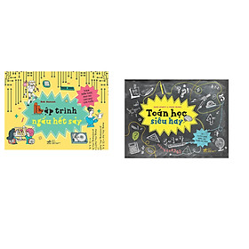 Combo 2 cuốn sách: Bộ Cool series: Lập trình ngầu hết xảy + Toán Học Siêu Hay