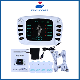 Hình ảnh Máy xung điện trị liệu,máy massage xung điện YTK-309,với 6 đầu ra và đôi dép massage, máy điện xung trị liệu,máy châm cứu giảm đau nhức cơ thể nhanh chóng