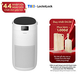 Máy lọc không khí Lock&lock Air purifier ENP124WHT (50W) Màu trắng - Hàng chính hãng