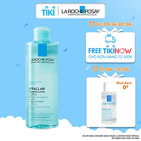 Nước Tẩy Trang Làm Sạch Sâu & Kiểm Soát Bã Nhờn Cho Da Dầu Nhạy Cảm La Roche-Posay Micellar Water Ultra Oily Skin 400ml