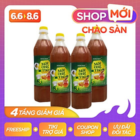 Bộ 4 Mật ong Thô Honeyboy 1000ml