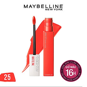 Son Kem Lì 16h Lâu Trôi Maybelline New York Super Stay Matte Ink Lipstick 5ml