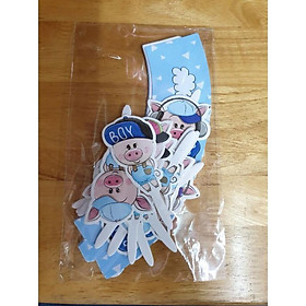 Mua Tem và Miếng Quấn Bánh Cupcake Mẫu Bé Trai