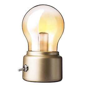 Decorative LED Night Light USB Rechargeable Nightstand Light Bulb Lamp 5V