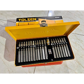 BỘ ĐẦU VÍT 40 CHI TIẾT TOLSEN 20385 - HÀNG CHÍNH HÃNG