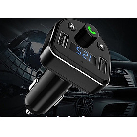 Tẩu sạc và nghe nhạc bluetooth Mp3 trên ô tô V8