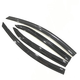 Bộ vè che mưa Fashion cho Hyundai i10 nhựa ABS cao cấp