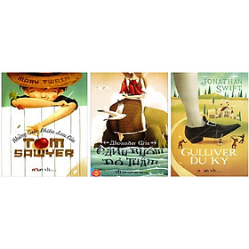 [Download Sách] Combo Những Cuộc Phiêu Lưu Của Tom Sawyer + Gulliver Du Ký + Cánh Buồm Đỏ Thắm