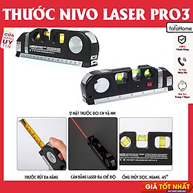 Mua Dụng Cụ Thước Nivo  Căn Mực Laser Thước Kéo 2 5M 4in1 Laser Level Pro 3