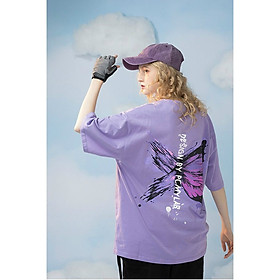 Áo Thun Tay Lỡ Oversize In Hình - Áo Thun Tay Lửng Unisex - MM