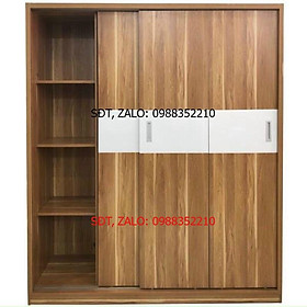 Mua Tủ 4 cánh gỗ MDF cánh lùa