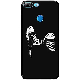 Ốp lưng dành cho Honor 9 Lite mẫu Giày nền đen