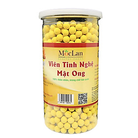 Viên tinh nghệ mật ong Mộc Lan (hũ 500g)