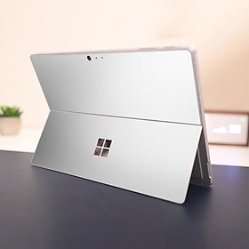 Skin dán hình Aluminum Chrome bạc bóng cho Surface Go, Pro 2, Pro 3, Pro 4, Pro 5, Pro 6, Pro 7, Pro X