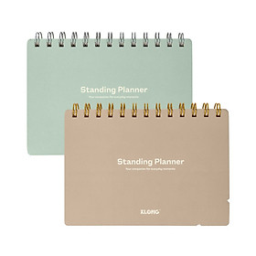 Sổ kế hoạch lò xo kép Klong Standing Planner B6 160 trang 100/76; MS: 945
