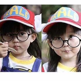 Kính cho bé Mắt tròn xoe ngố cute