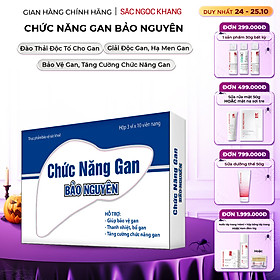 Thực phẩm bảo vệ sức khỏe Viên uống Chức năng gan Bảo Nguyên