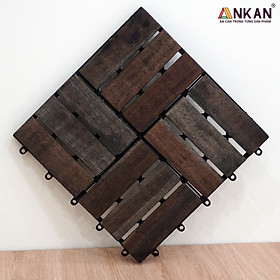 Mua Vỉ Gỗ Lót Sàn ANKAN (10 LỰA CHỌN)  Dùng Lót Ban Công  Sân Thượng  Sân Vườn  Siêu Bền  Dễ Lắp Đặt