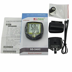 Mua Đồng hồ Công tơ mét Xe đạp không dây SunDing 548C