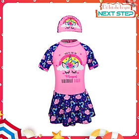Đồ bơi bé gái liền thân chân váy đồ bơi một mảnh bé gái size từ 20kg đến 46kg
