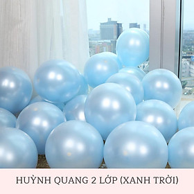 Mua Set 10 bóng bay trang trí sinh nhật  phòng cưới  sự kiện loại lồng sẵn 2 lớp dày đẹp
