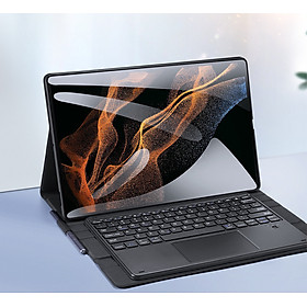 Bao Da Kèm bàn Phím Cho SamSung Tab S7, S7 FE, S7 Plus, Tab S8, S8 Plus, S8 Ultra, Tab S6 Lite , S6 Lite 2022, A8 2022, A7 Chính Hãng Dux Ducis Bàn Phím Kết Nối Bluetooth và Có Di Chuột TrackPad - Hàng Chính Hãng