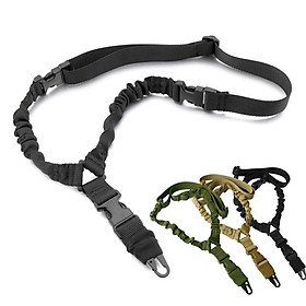 Súng chiến thuật Sling Súng bắn quân sự điều chỉnh 3 điểm Bungee Airsoft Rifle Strapp