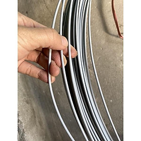 Mua 10 m dây thép bọc nhựa trắng 3 li làm dây phơi  giàn leo