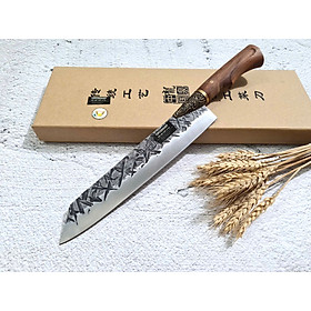 Mua DAO BẾP - DAO THÁI HOA VĂN KHÂU ĐỒNG MÃ A3 DT157 NT topcomshop vn
