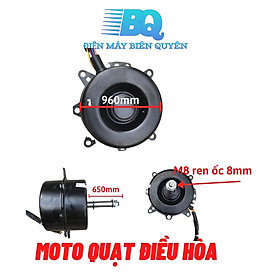 Motor 80W ngược chiều thay thế cho quạt điều hòa hơi nước