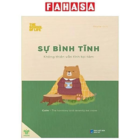 Sách - Sự Bình Tĩnh - Không Thiền Vẫn Tĩnh Tại Tâm