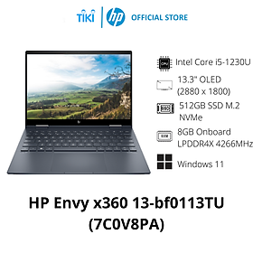 Mua Laptop HP ENVY x360 13-bf0113TU 7C0V8PA (Core i5-1230U | 8GB | 512GB | Iris Xᵉ Graphics | 13.3 inch 2.8K | Windows 11 | Space Blue) - Hàng Chính Hãng