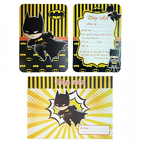 Bộ 10 thiệp sinh nhật Batman
