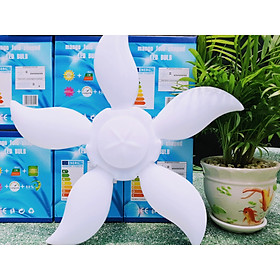 Mua Bóng Đèn Led Hình 5 Cánh Quạt 75W  Đèn Led 5 Cánh Hoa Ánh Sáng Trắng Tiết Kiệm Điện
