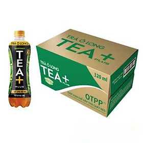Thùng 24 Chai Trà Ô Long Tea+ Plus (320ml/Chai)