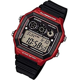 Casio Men's AE-1300WH-4AV Referee Timer Watch
