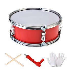 13inch Snare Drum Music Learning Percussion Instrument for Adults Kids