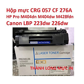 Hộp mực HP 76a/CRG 057 dùng cho máy in Canon LBP 223dw 226dw MF453dw LBP228x  MF440  MF445dw MF449x HP Pro 404d 404n 404dn 404dw 428fdn 428fdw LOẠI KHÔNG CHIP