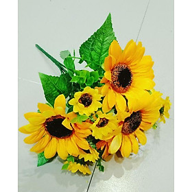 Mua Cành Hoa Hướng Dương 4 Bông To Kèm Điểm