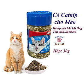 Hình ảnh Cỏ catnip cho Mèo Bioline Catnip Hũ 30g Giúp Mèo Giải trí Thư giãn Xả stress Hỗ trợ tiêu hóa búi lông -Pet shop Uytinpro