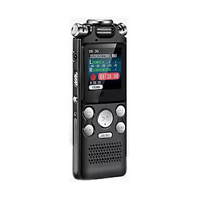 Mua ROGTZ Máy Ghi Âm Kỹ Thuật Số Micro Đôi Giảm Tiếng Ồn Thông Minh GA8822 Bộ Nhớ Trong 32GB - Hàng Nhập Khẩu